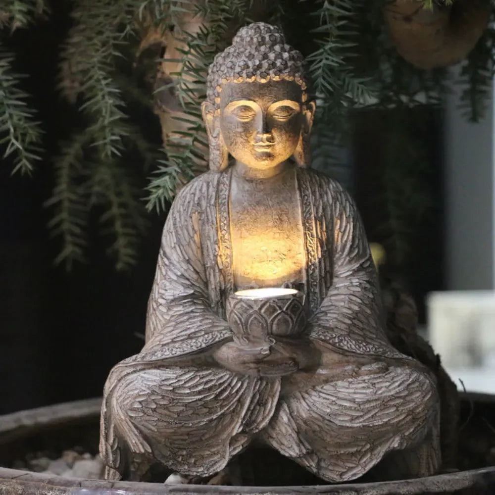 Buddha Solar Lamps: Illuminate Your Garden with Serenity