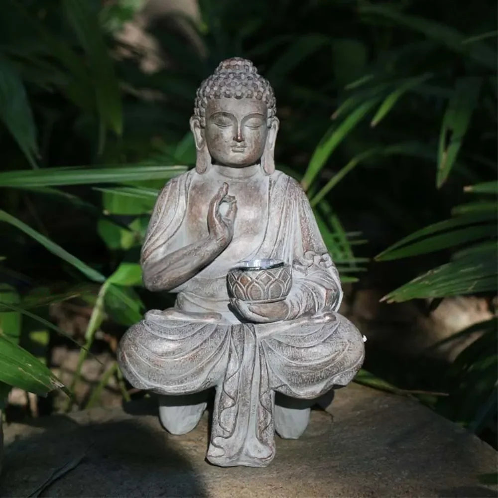 Buddha Solar Lamps: Illuminate Your Garden with Serenity